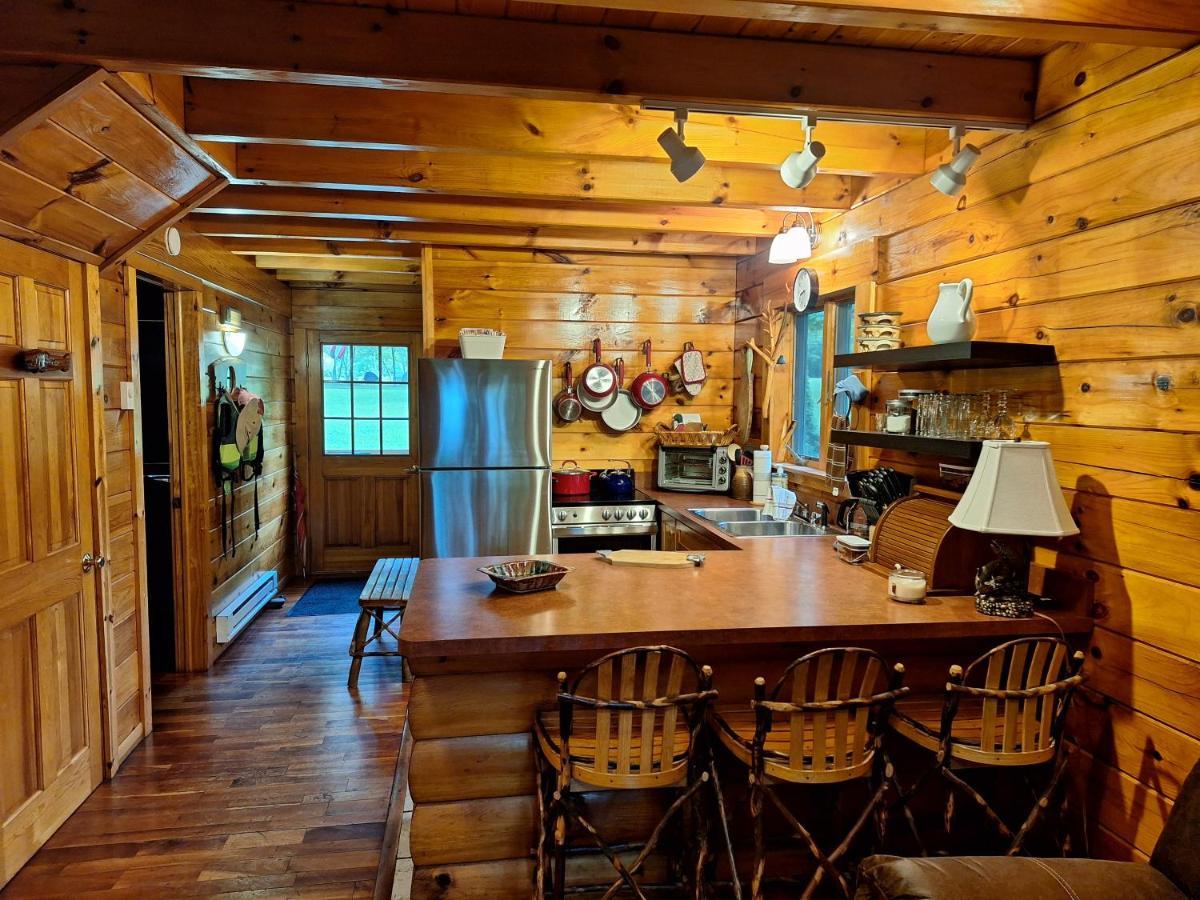 Neshannock Creekside Log Cabin Volant Eksteriør billede