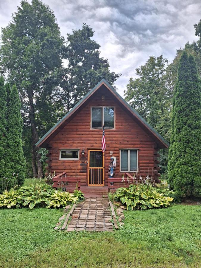 Neshannock Creekside Log Cabin Volant Eksteriør billede